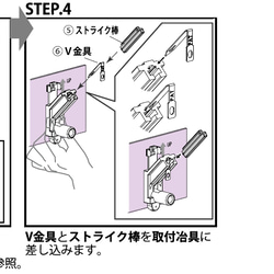 木製壁掛けフック　MHC 4枚目の画像