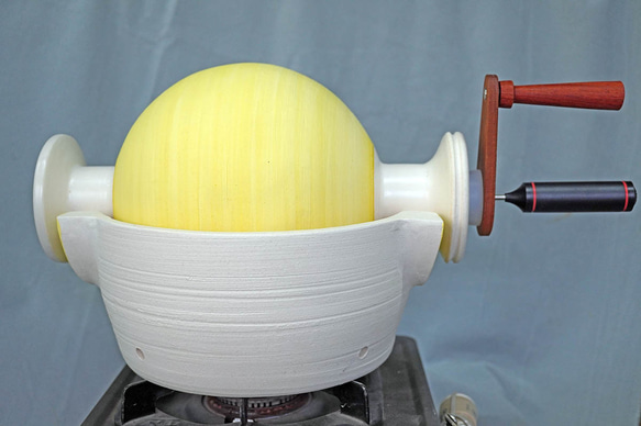 陶器製遠赤外線コーヒー焙煎器(ロースター) 珈悦Smile(こう 陶器製遠赤外線コーヒー焙煎器(ロースター) 珈悦Smile(こう