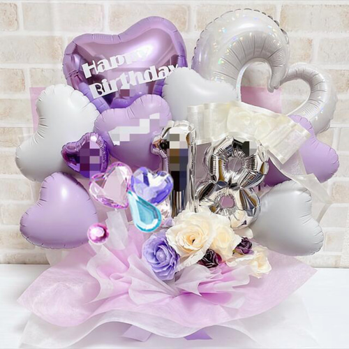 おむつケーキ バルーンギフト バルーンアレンジ バルーンブーケ 誕生日