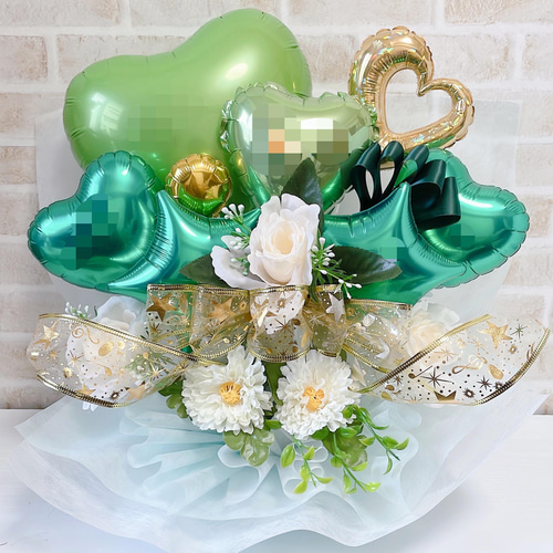 おむつケーキ バルーンギフト バルーンアレンジ バルーンブーケ 誕生日