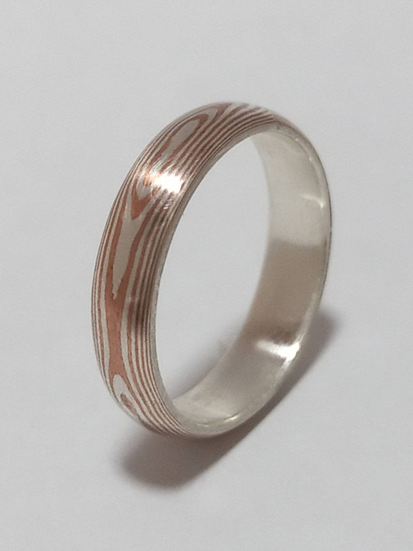 MOKUMEGANE  RING  SIZE22号 1枚目の画像