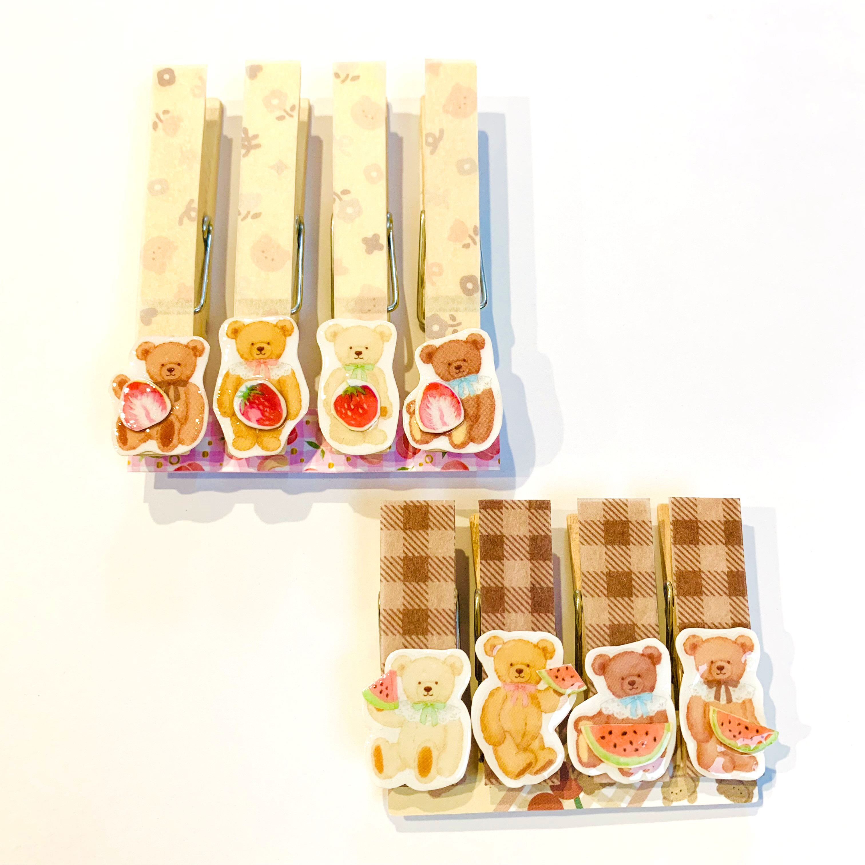リバティ ハンドメイド クリップマグネット3個27 雑貨
