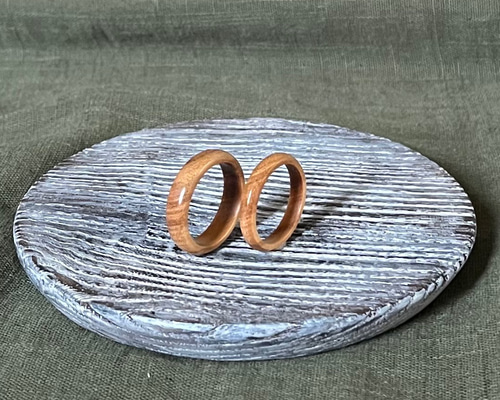 オリーブの木の指輪（3.3mm・5.0mm）秋の新作・重ね付け 指輪・リング