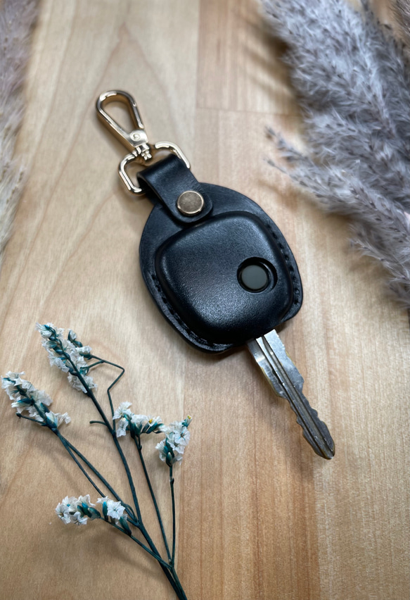 選べる革とステッチと金具】 スマートキーケース スズキ ワゴンR等