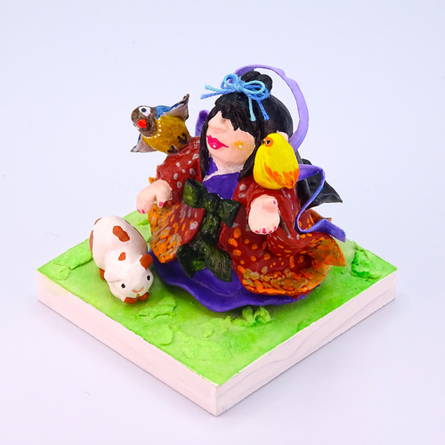 粘土人形 木花咲耶姫＆石長比売 その5 その他人形 UKfactory 通販