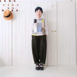 　corduroy potiron pants * khaki * 第17張的照片