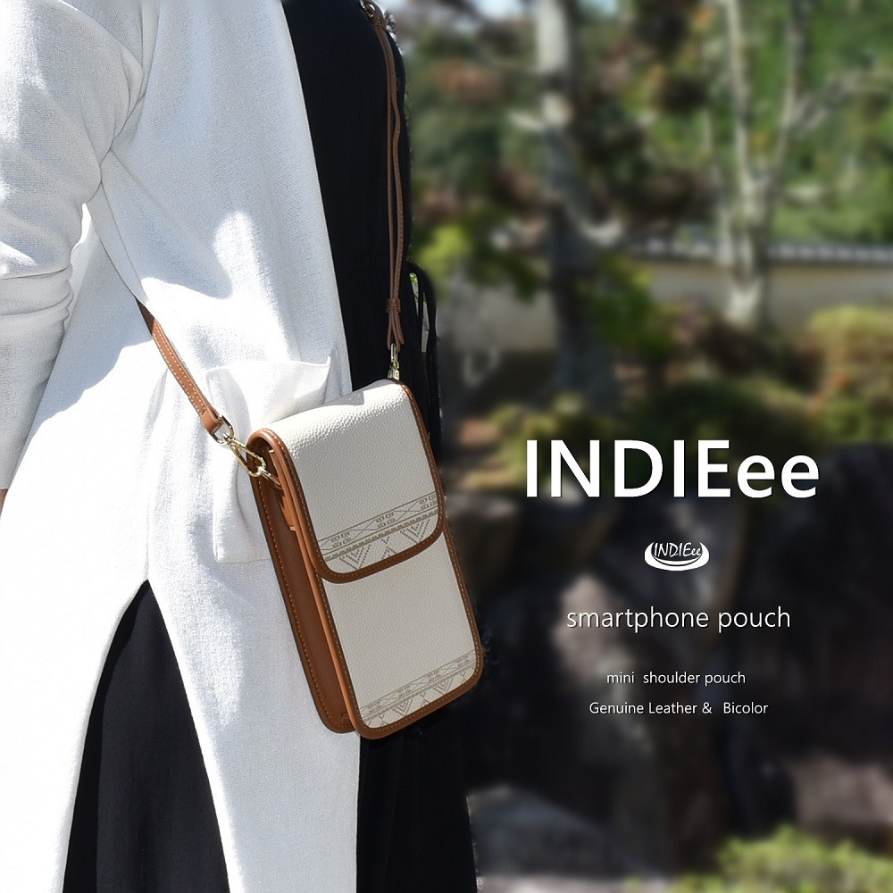 INDIEee インディ スマホポーチ レディース スマホショルダー 人気 おしゃれ ポシェット かわいい サコッシュ