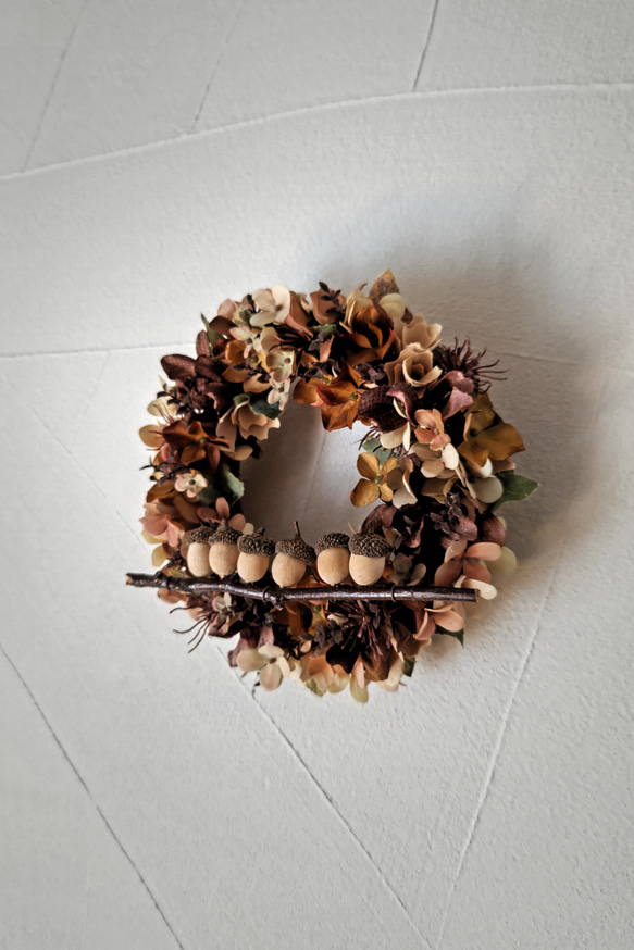 リース [ acorn ６brothers wreath  ] 3枚目の画像