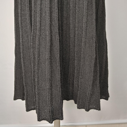 受注製作】お色を選んで リブフレアースカート ブルガリアスカート  