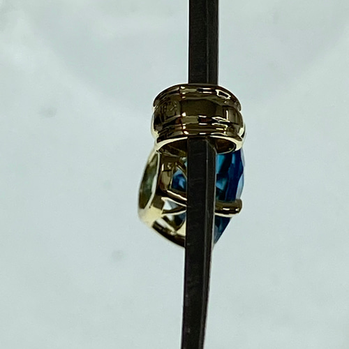 k18YG AU750 18金 天然ロンドンブルートパーズ 1.34ct