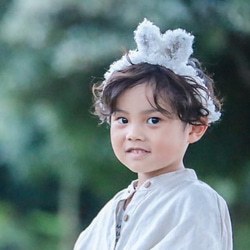 fluff fluff head band うさぎ　ヘアバンド 2枚目の画像