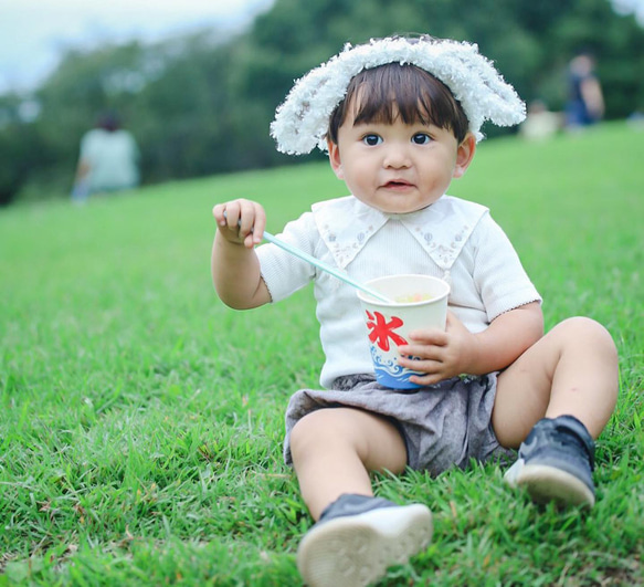 fluff fluff head band うさぎ　ヘアバンド 3枚目の画像