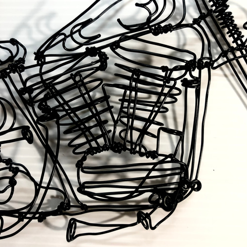 専用ページ　ワイヤーアート 針金細工『螢百足』 #wireartist #wirewrap #針金細工 #ワイヤー