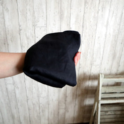 【 豊富な５色展開！３WAY】リネンの羽織りボレロ　ストール❣️フォーマル　和装　生成り・黒・チャコール・紺　 16枚目の画像