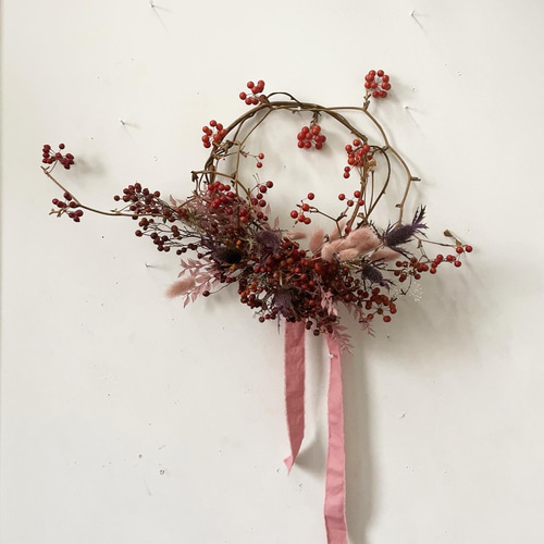 専用オーダー vine wreath 蔓リース 5 つる ナチュラルリース ドライ  