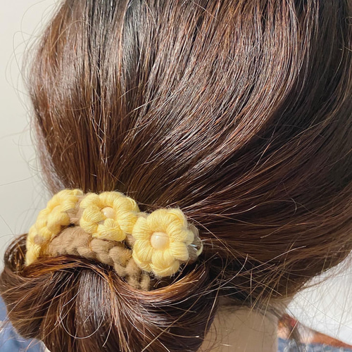 マクラメデフトバン♡秋カラー4番 その他ヘアアクセサリー yuriyaman  