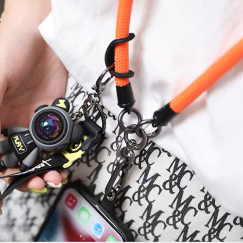 極太10mm パラコード スマホストラップ 肩掛け 斜め掛けショルダー