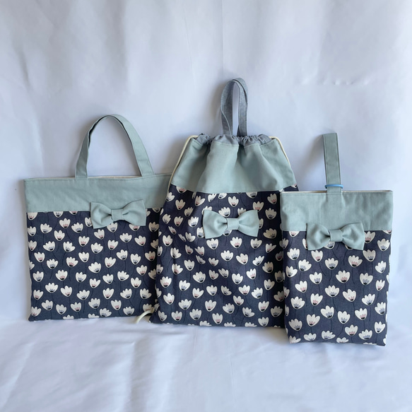 入園入学オーダー受け付けアイボリー花