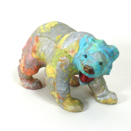 木彫り熊のライト 一点物