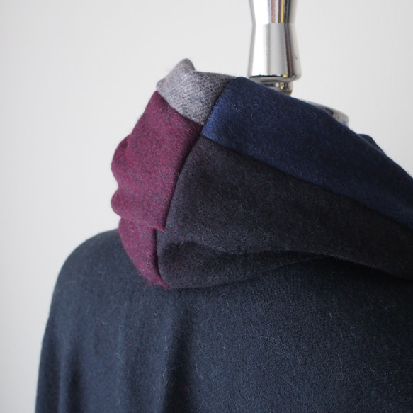 Creema限定・特集掲載【色の魔法と大人の上品スヌード】グラデーションスヌード・オペーク 10枚目の画像