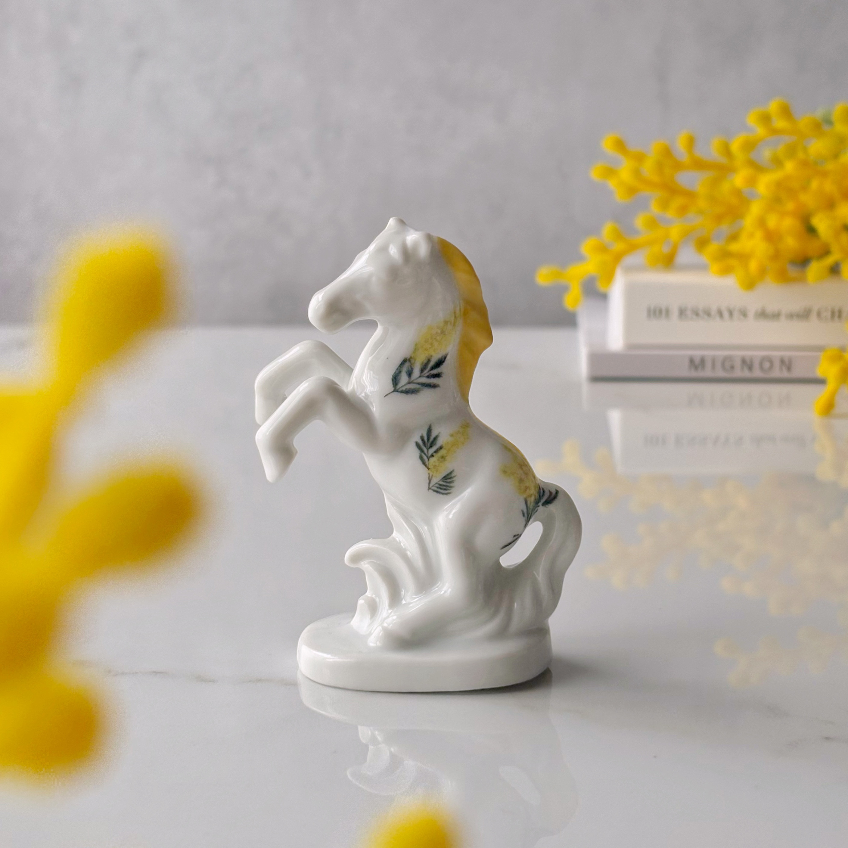 ミモザのお馬さん 引越し祝い 送別会 お誕生日ギフトにも