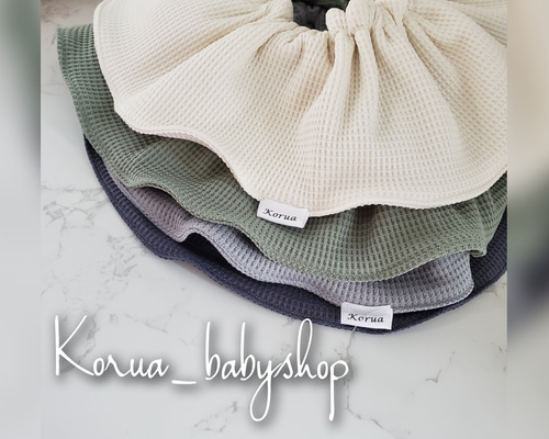 ふゆ　フリルスタイ8枚 よだれ掛け　ハンドメイド d662a458d4cd27e7f75a3496a0a24c