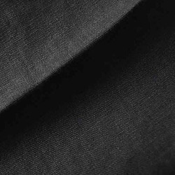 スクエアバッグ【Mサイズ】 　フローラル（ブラック）リネンシリーズ 9枚目の画像