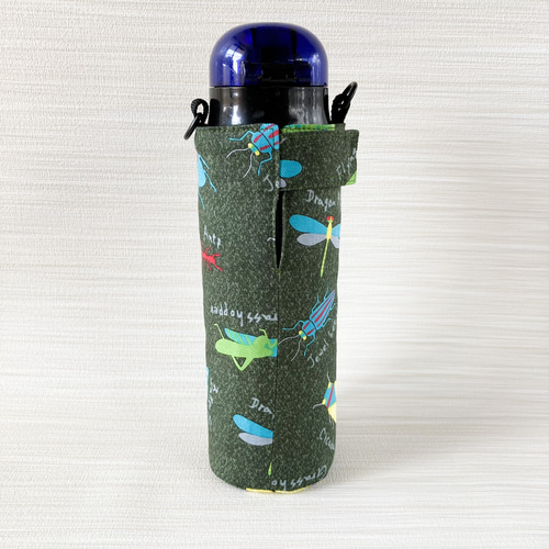受注生産】カラフル昆虫の水筒ケース スケーター470mlの