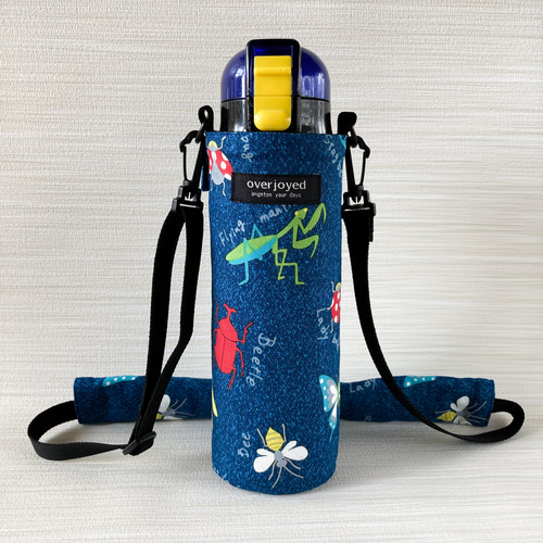 ハンドメイド　オーダー　水筒　カバー　昆虫 ハンドメイド オーダー 水筒 カバー 昆虫