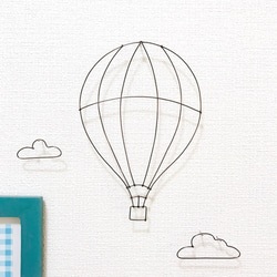 ♡ 気球と雲 ♡ ふわふわ幸せ気分に.*･ﾟ 2枚目の画像