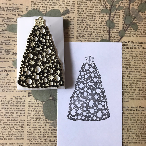 スタンピンアップ stampin 'up! クリスマスツリー Ornamental