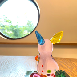 新作2023年干支・子うさぎピンク①『受注制作』 2枚目の画像