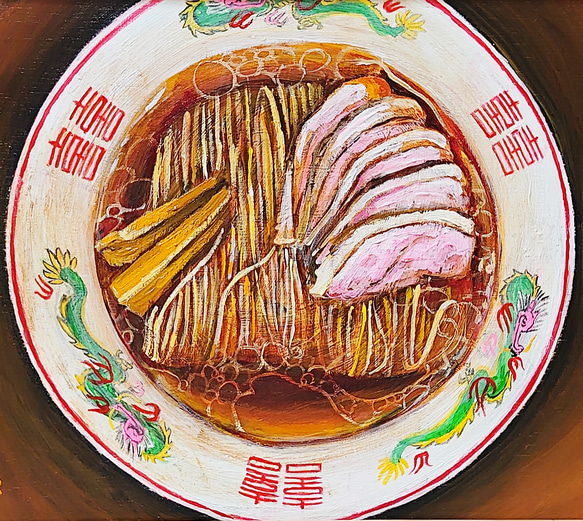 アートプリント【ラーメン】 絵画 HR 通販 14757002｜Creema