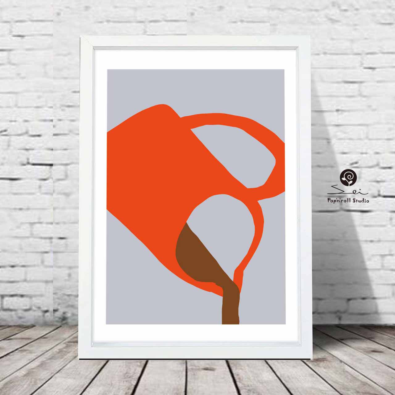 キッチン　送料無料　イラスト   ポスター　アート　アートポスター　（アート/seiで検索）　766