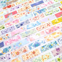 フレークシール フラワー 72枚  セット 2枚目の画像
