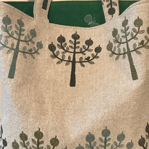 ミナペルホネン*生地使用*トートバッグ*ringo*choucho* トート