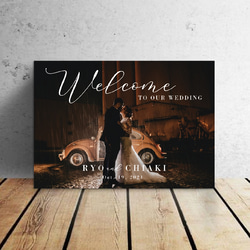 ウェルカムボード【wp_10】 A4 A3 A2 A1サイズ・パネル印刷 1枚目の画像