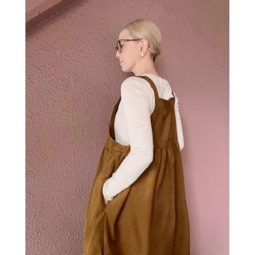 RATA❤️超軽量❣️着丈選べる❤️ゆったりルーズなジャンパースカート