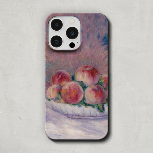 スマホケース / ピエール オーギュスト ルノワール「桃」 iPhone