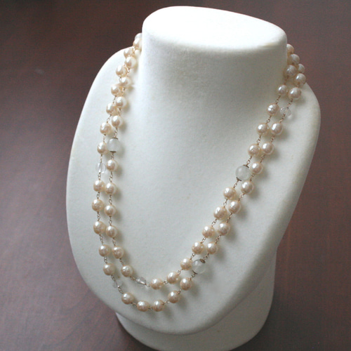 ヴィンテージミリアムハスケルバロックパールネックレス 卒業式 入学式