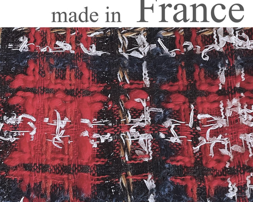 最後1点 シャネルツイード ジュールトゥルニエ 75×48cm フランス