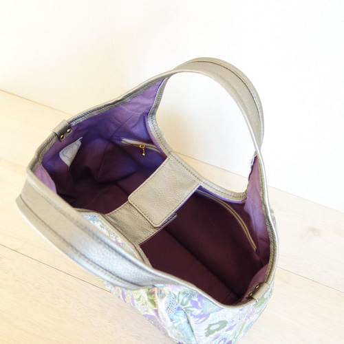 リバティ スモールスザンナのふっくらバッグ トートバッグ Linda*の家