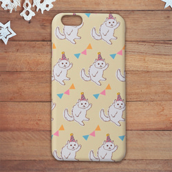 【SALE】パーティ猫のiPhone6/6sプラケース 5枚目の画像