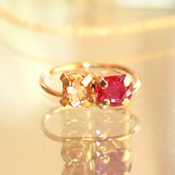 ルビー ピアス k18 のおすすめ人気通販 検索結果｜Creema(クリーマ  