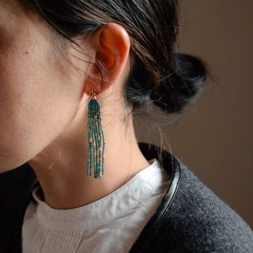 14kgf】grayish ピーコックグリーン/アクセント タッセル 大人 
