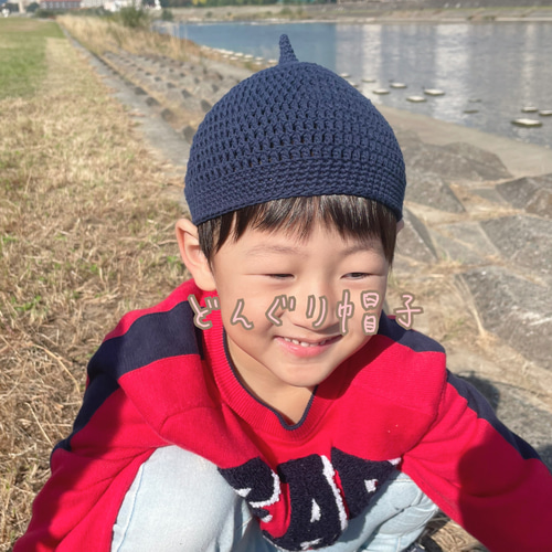 春夏どんぐり帽子 コットン100% 帽子(ベビー・キッズ) RuRi