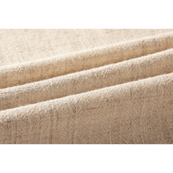 リネン羽織り　リネンコットンコート　綿麻混紡　ベージュ　#L107 11枚目の画像