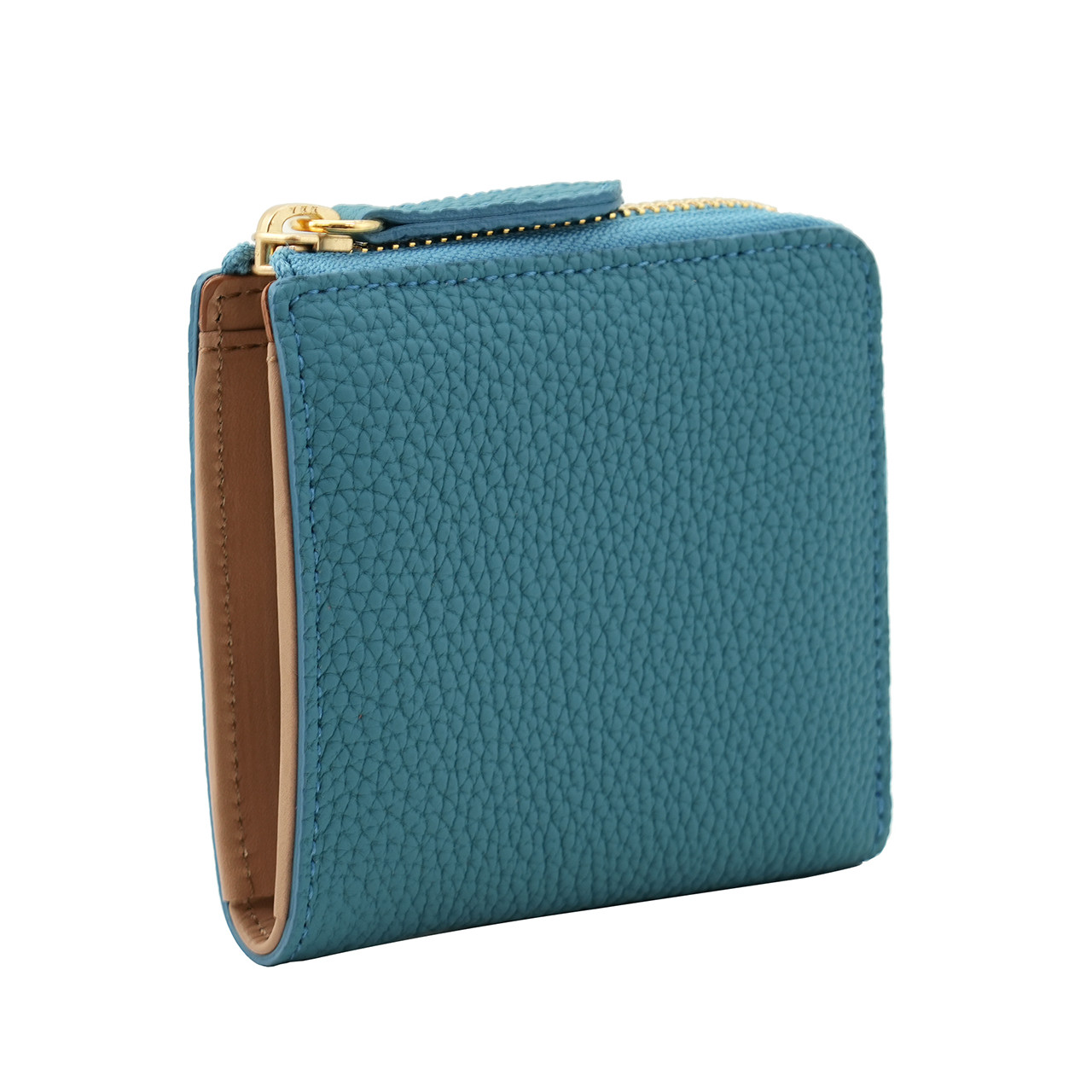 ribbon ブルーリボン　ウォレット　ウォレットコード付き blue
