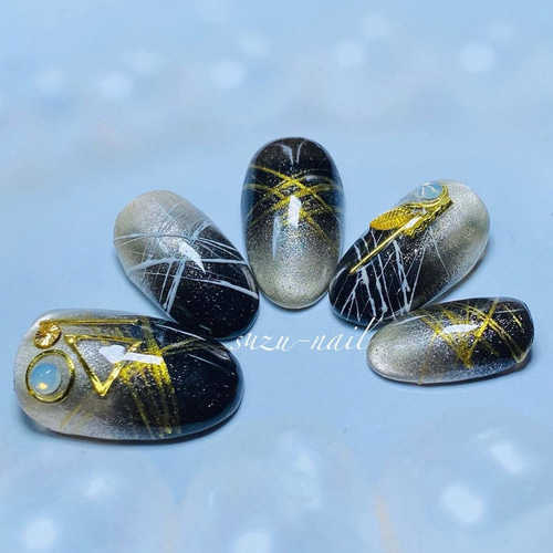 和柄デザイン イエローラウンドレジンヘアゴム