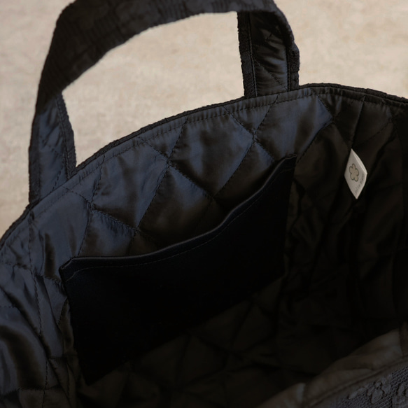 【嬉しい軽量感と収納力！】フクレジャガード織り オリジナルトートバッグ【全3種】 12枚目の画像